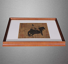 芦淞书画装裱配框服务案例